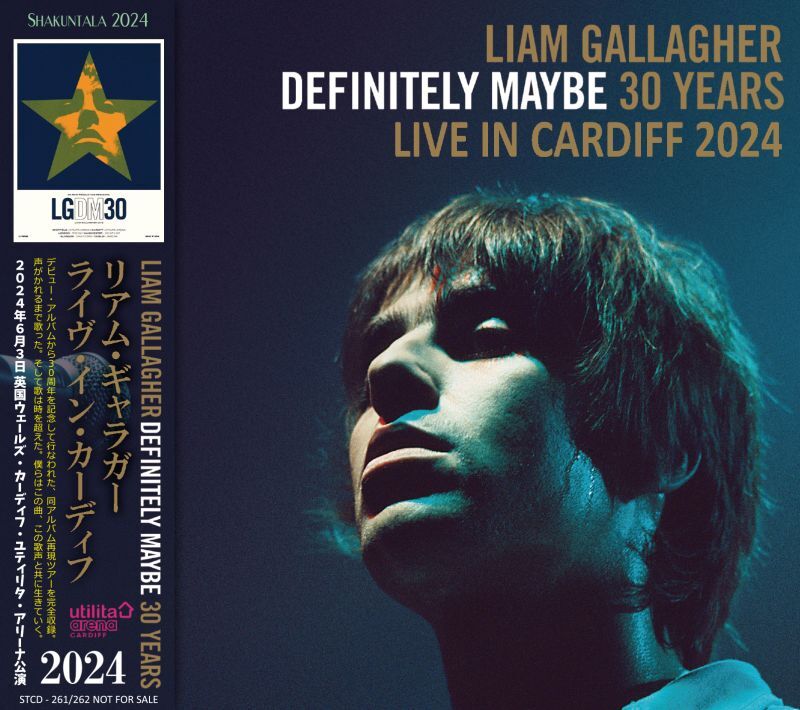 LIAM GALLAGHER / 2024 DEFINITELY MAYBE 30 YEARS LIVE IN CARDIFF (2CD)