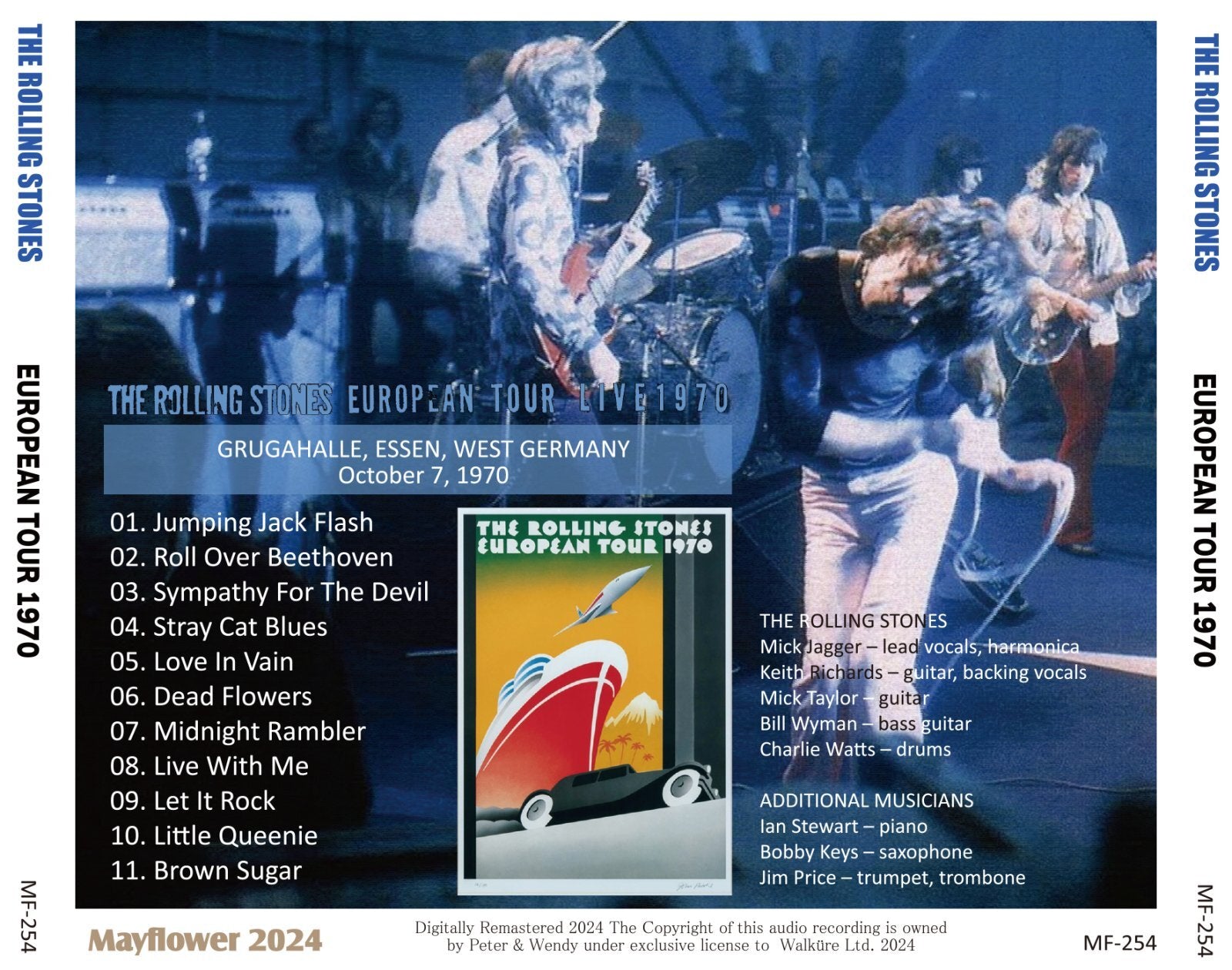 THE ROLLING STONES / EUROPEAN TOUR 1970 (1CD) – WORLD MUSIC LOVER
