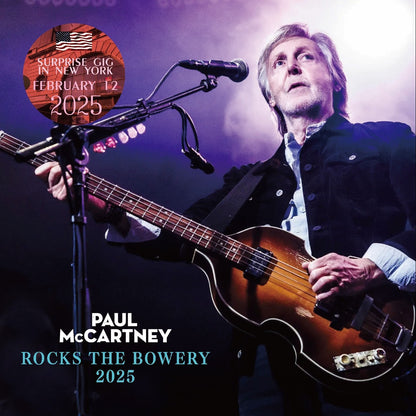 PAUL McCARTNEY / 2025 SACUDE EL BOWERY (2 CD)
