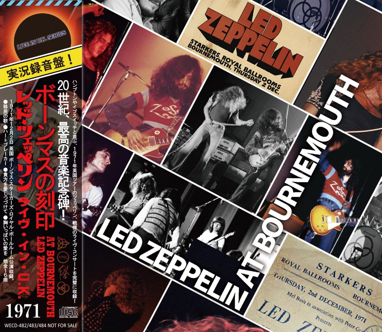 LED ZEPPELIN / AT BOURNEMOUTH 1971 (3CD)
