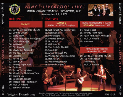 PAUL McCARTNEY / LIVERPOOL EN VIVO 1979 (2 CD)