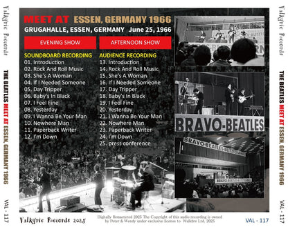 THE BEATLES / 1966 MEET AT ESSEN, GERMANY (1CD)