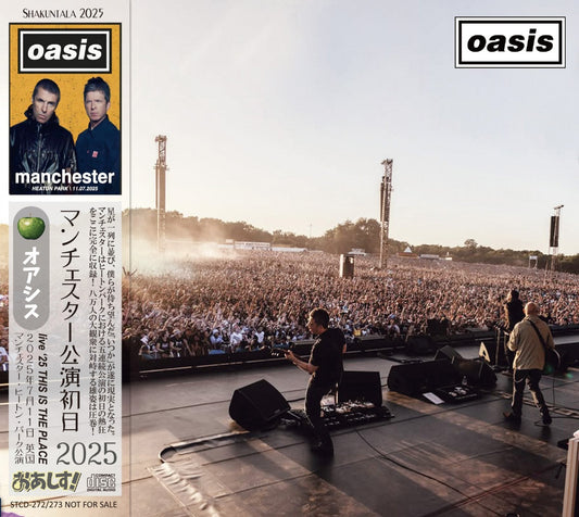 OASIS / 2025 THIS IS THE PLACE MANCHESTER FIRST SHOW (2CD)