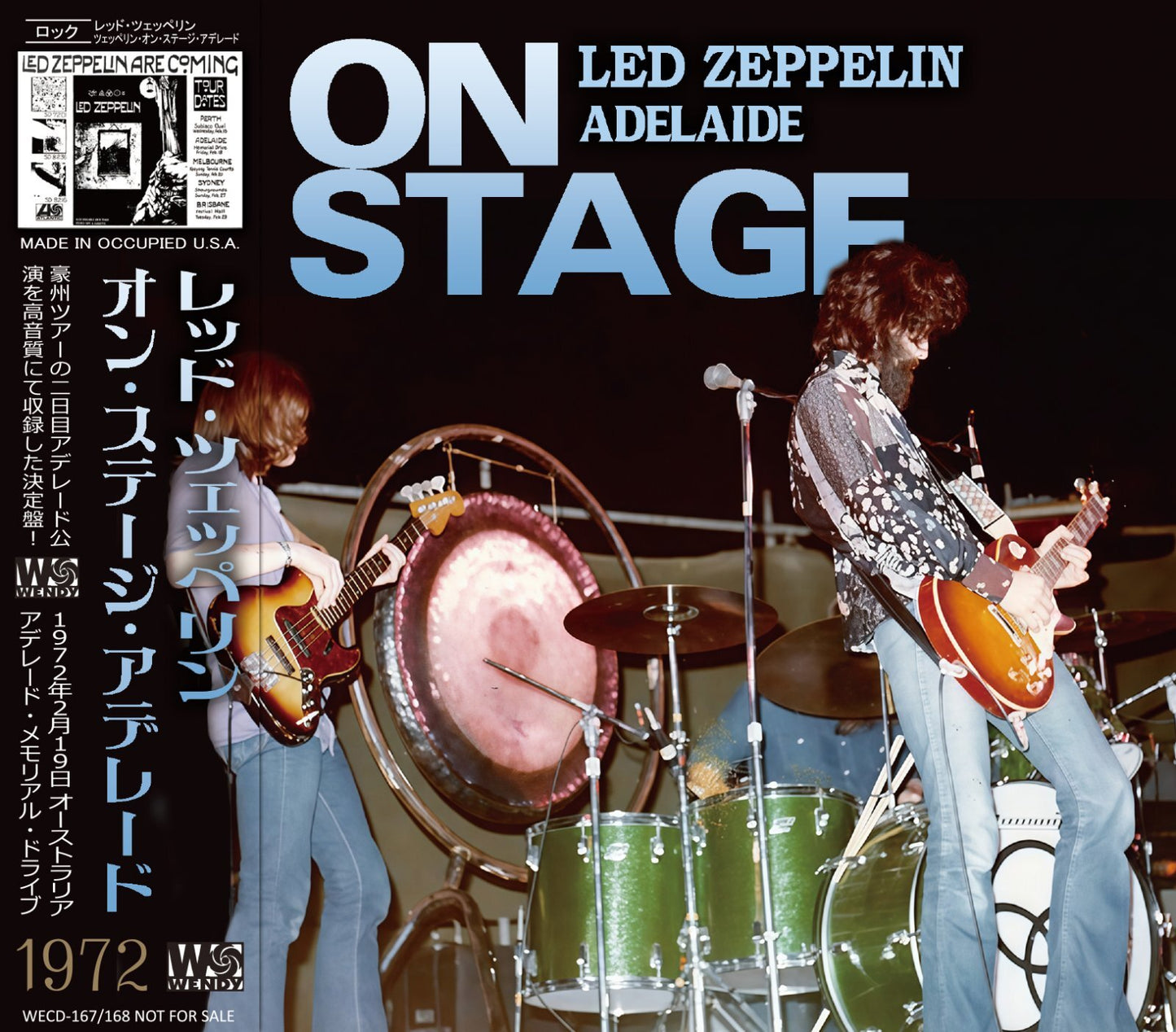 LED ZEPPELIN / 1972 ON STAGE ADELAIDE (2CD)