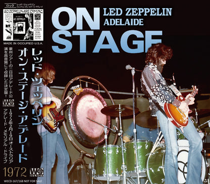 LED ZEPPELIN / 1972 ON STAGE ADELAIDE (2CD)