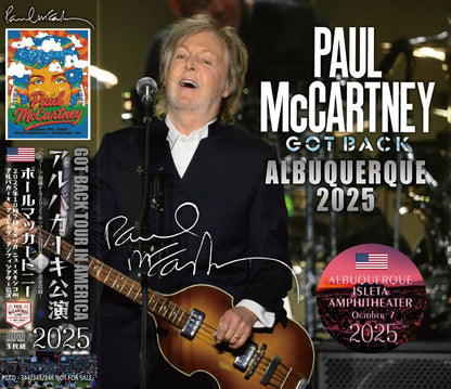 PAUL McCARTNEY / 2025 GOT BACK ALBUQUERQUE (3CD)