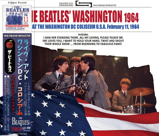 THE BEATLES / 1964 THE BEATLES EWASHINGTON (1CD+2DVD)