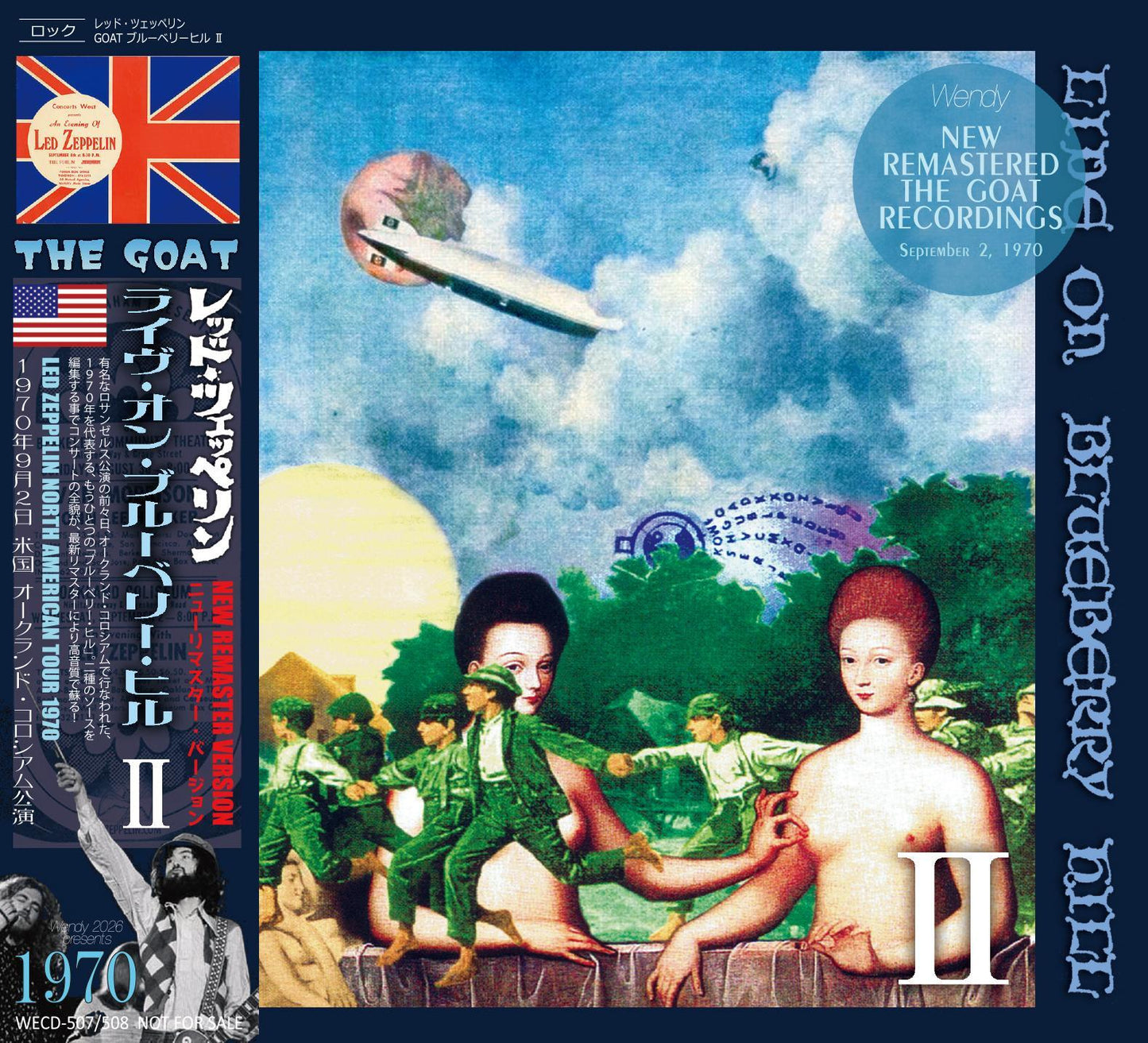 LED ZEPPELIN / 1970 THE GOAT LIVE ON BLUEBERRY HILL II (2CD)