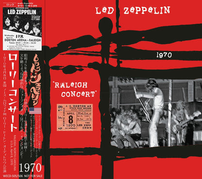 LED ZEPPELIN / 1970 RALEIGH CONCERT (2CD)