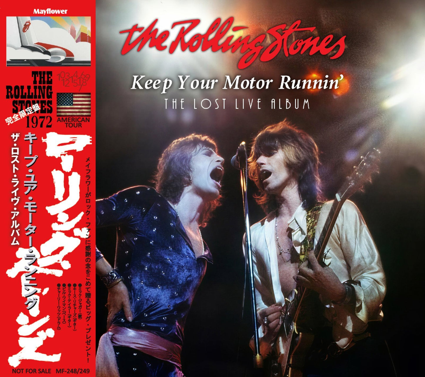 THE ROLLING STONES / 1972 KEEP YOUR MOTOR RUNNIN' THE LOST LIVE ALBUM (2CD)