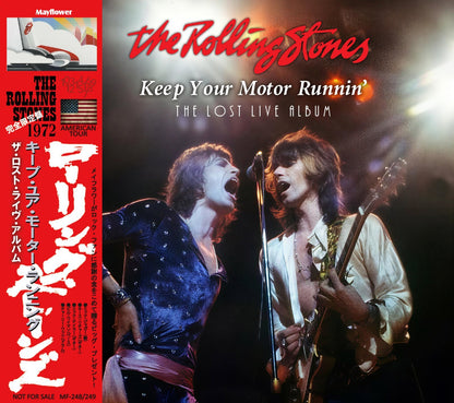 THE ROLLING STONES / 1972 KEEP YOUR MOTOR RUNNIN' THE LOST LIVE ALBUM (2CD)