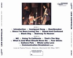 LED ZEPPELIN / LIVE IN ODENSE 1971 (2CD)
