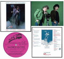 DARYL HALL Y JOHN OATES / EN EL ESCENARIO ESTA NOCHE NUEVA JERSEY 1981 SONIDO ESTÉREO (1 CDR)