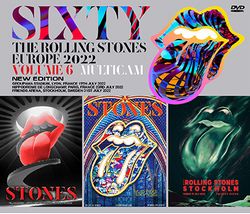 THE ROLLING STONES / EUROPE 2022 VOLUME 6 MULTICAM (3DVDR)