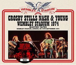 CROSBY, STILLS, NASH & YOUNG / WEMBLEY STADIUM 1974 MASTER TAPES (3CD)