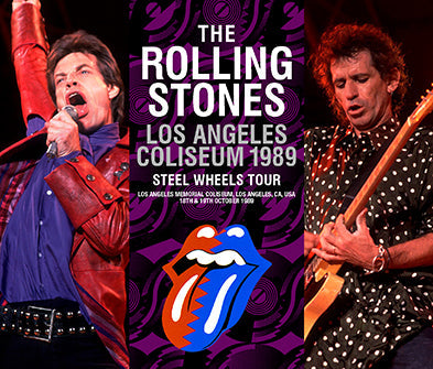 THE ROLLING STONES / LOS ANGELES COLISEUM 1989 (4CDR)