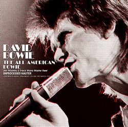 DAVID BOWIE / THE ALL AMERICAN BOWIE JON WIZARDO 2 TRACK MONO MASTER REEL (1CD+1CDR)