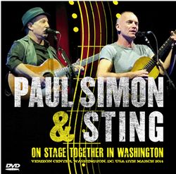 PAUL SIMON & STING / ON STAGE TOGETHER IN WASHINGTON (2DVDR)
