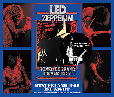 LED ZEPPELIN / WINTERLAND 1969 1ST NIGHT (4CD)