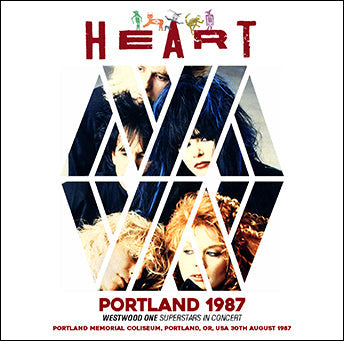 HEART / PORTLAND 1987 WESTWOOD ONE SUPERSTARS IN CONCERT STEREO SOUNDBOARD (2CDR)