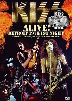 KISS / DETROIT 1976 1ST NIGHT PRO SHOT (1DVD)