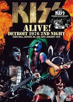KISS / DETROIT 1976 2ND NIGHT 1DVD PRO-SHOT
