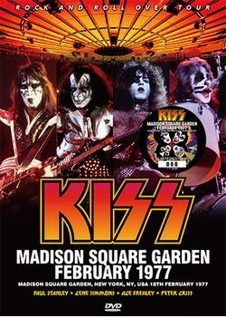 KISS / MADISON SQUARE GARDEN FEBRUARY 1977 PRO SHOT 1DVD