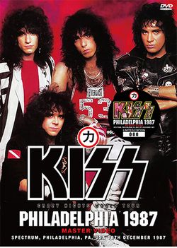 KISS / PHILADELPHIA 1987 MASTER VIDEO (1DVD)