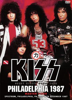 KISS / PHILADELPHIA 1987 MASTER VIDEO (1DVD) PRO-SHOT