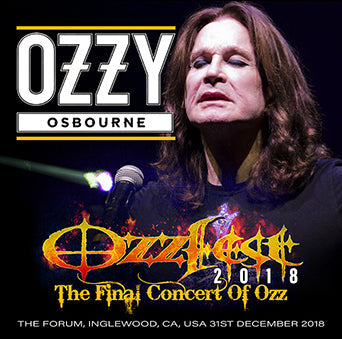 OZZY OSBOURNE / OZZFEST 2018 L'ULTIMO CONCERTO DI OZZ (2CDR)
