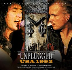 McAULEY SCHENKER GROUP / UNPLUGGED USA 1992 (1DVDR+1CDR)