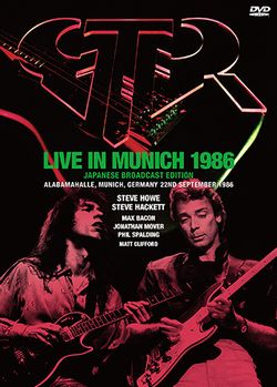 GTR / LIVE IN MUNICH 1986 EDIZIONE TRASMISSIONE GIAPPONESE PRO SHOT (1DVDR)