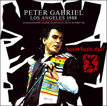 PETER GABRIEL / LOS ANGELES 1988 MIKE MILLARD NASTRI DI PRIMA GENERAZIONE (1CDR)