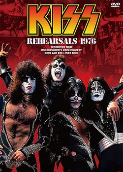 KISS / REHEARSALS 1976 PRO SHOT (1DVD)