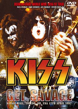 KISS / GET SAVAGE TOLEDO 1997 PRO SHOT (1DVDR)