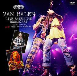 VAN HALEN / TRANSMISIÓN EN VIVO POR SATÉLITE LOST WARNER VHS PRO SHOT (1 DVDR)