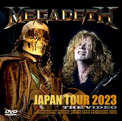 MEGADETH / JAPAN TOUR 2023 THE VIDEO (2DVDR)