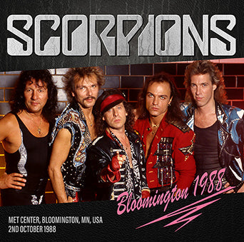 SCORPIONS / BLOOMINGTON 1988 (2CDR)