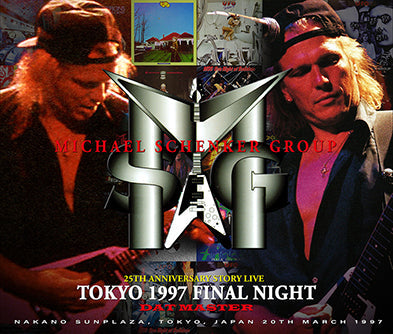 GRUPO MICHAEL SCHENKER / TOKIO 1997 NOCHE FINAL DAT Master (3CDR)