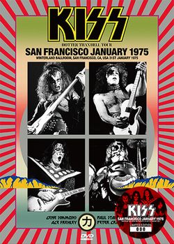 KISS / SAN FRANCISCO JANUARY 1975 PRO SHOT (1DVD)