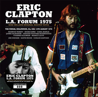 ERIC CLAPTON / L.A. FORUM 1975 MIKE MILLARD ORIGINAL MASTER TAPES NEW JACKET (2CD)