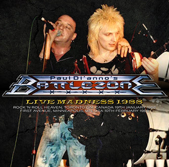 PAUL DI'ANNO'S BATTLEZONE / LIVE MADNESS 1988 (2CDR)