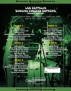 LED ZEPPELIN / DANCING AVOCADO SUPREME Deluxe Edition (5CD)