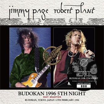 JIMMY PAGE & ROBERT PLANT / BUDOKAN 1996 5TH NIGHT DAT MASTER (2CD)