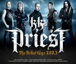 KK'S PRIEST / CONCIERTOS DE DEBUT 2023 (2 CD + 1 DVD)