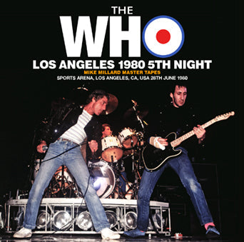 THE WHO / LOS ANGELES 1980 5TH NIGHT MIKE MILLARD MASTER TAPES (2CDR)