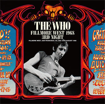 THE WHO / FILLMORE WEST 1968 3RD NIGHT (1CD)