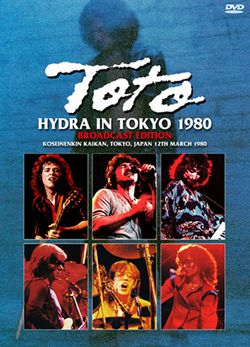 TOTO / HYDRA IN TOKYO 1980 BROADCAST EDITION PRO SHOT (1DVDR)
