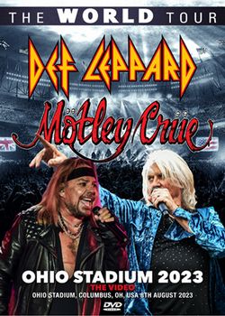 DEF LEPPARD/MOTLEY CRUE / OHIO STADIUM 2023 THE VIDEO (2DVDR)