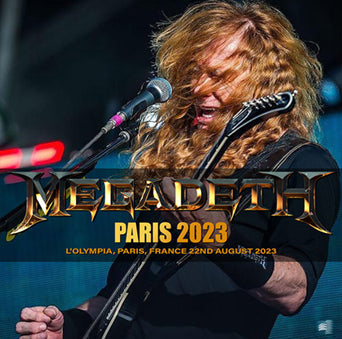 MEGADETH / PARÍS 2023 (1CDR)
